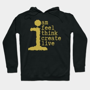 Human Am I Life Instructions Hoodie